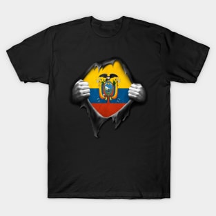 Ecuador Flag. Proud Ecuadorean T-Shirt